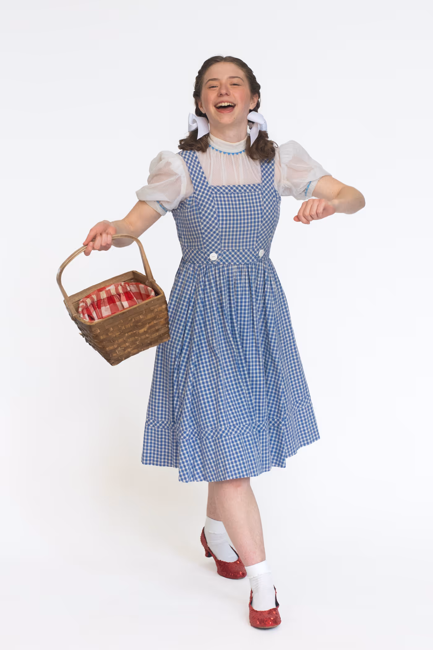 Photos: Aniya Bostick and Harriet Spencer as Dorothy in THE WIZARD OF OZ at Children's Theatre Company Photos: Aniya Bostick and Harriet Spencer as Dorothy in THE WIZARD OF OZ at Children's Theatre Company Image