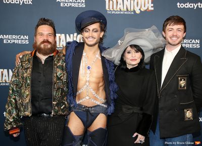 Chadd McMillan, Frankie Grande, Joan Grande and Doug Middlebrook Photo