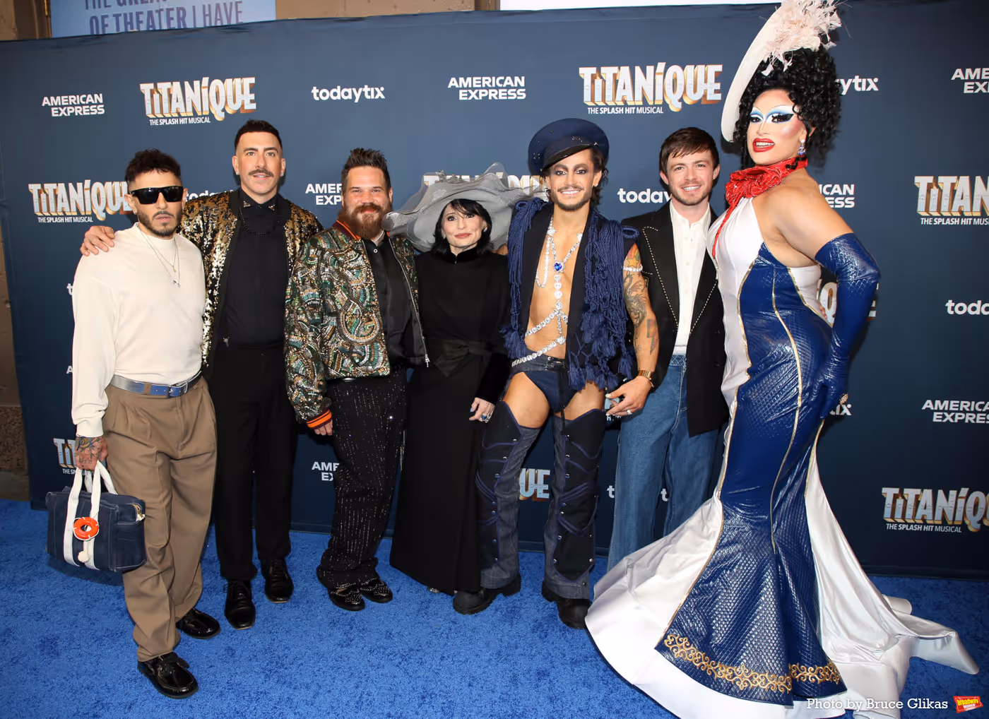 Photos: Find Out Which LGBTQIA+ Icons Came Out to Celebrate Opening Night of TITANQUE Image