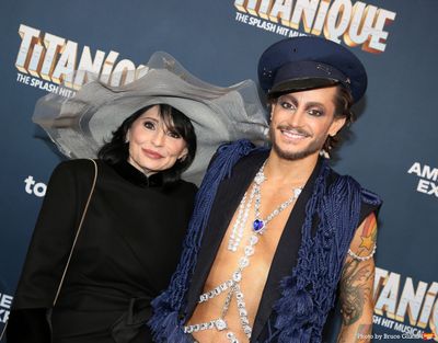 Joan Grande and Frankie Grande Photo
