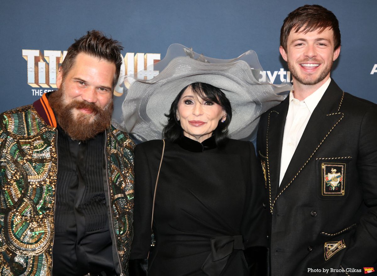 Chadd McMillan, Joan Grande and Doug Middlebrook at Photos: Find Out Which LGBTQIA+ Icons Came Out to Celebrate Opening Night of TITANQUE