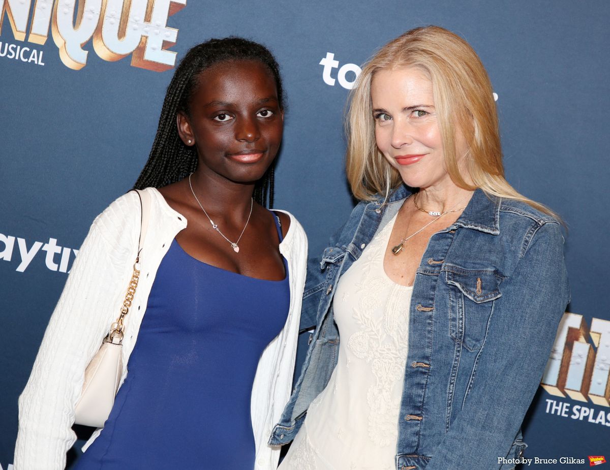 Sumaya Mazzarino and Kerry Butler at Photos: Find Out Which LGBTQIA+ Icons Came Out to Celebrate Opening Night of TITANQUE