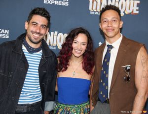 Nicolas Jelmoni, Isabelle McCalla and Callum Francis Photo