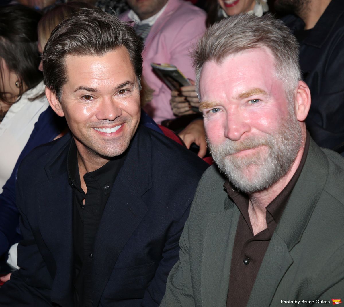 Andrew Rannells and Brian Hutchinson at 