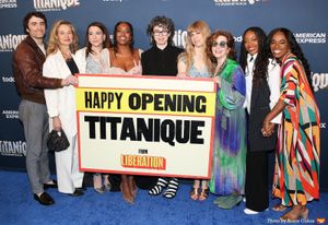 The cast of "Liberation" Charlie Thurston, Bess Wohl, Irene Sofia Lucio, Whitney Whit Photo