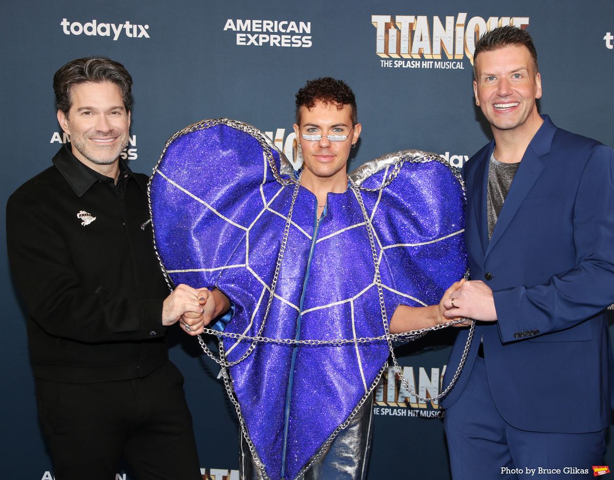 Tye Blue, Brendan McCann and Tom D’Angora at 