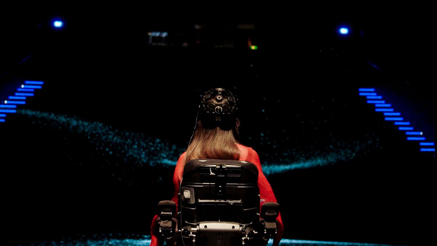 She Can't Move Her Body. She Just Danced a Solo Anyway. She Can't Move Her Body. She Just Danced a Solo Anyway. Image