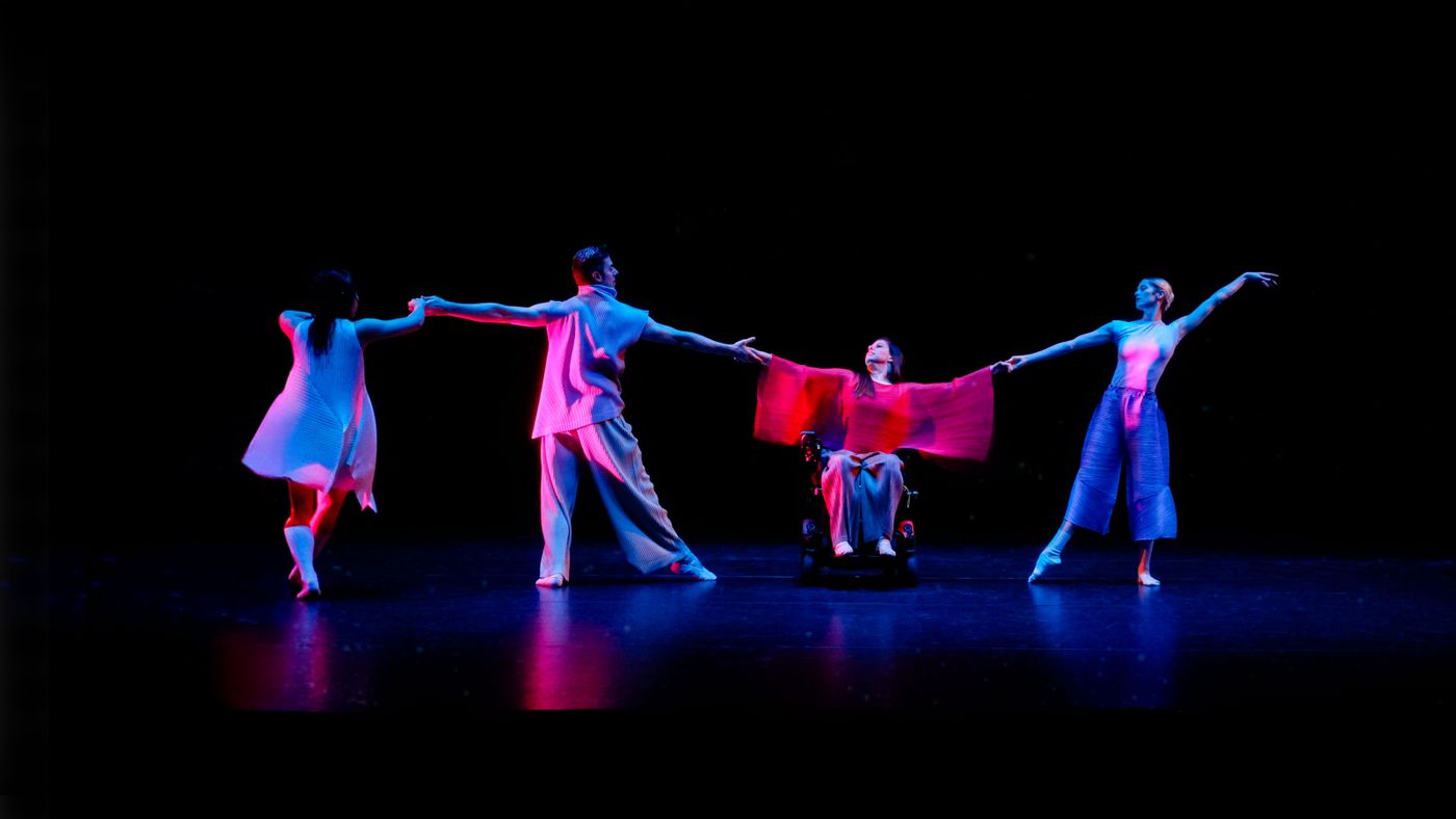 She Can't Move Her Body. She Just Danced a Solo Anyway. She Can't Move Her Body. She Just Danced a Solo Anyway. Image