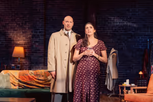 Corey Stoll and Cecily Strong  Photo