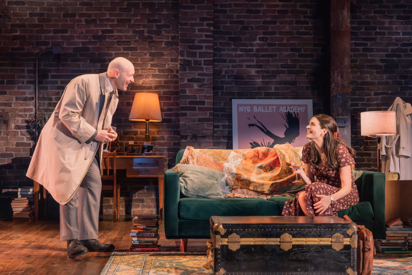 Photos: Corey Stoll and Cecily Strong in WHAT HAPPENED WAS...  Image