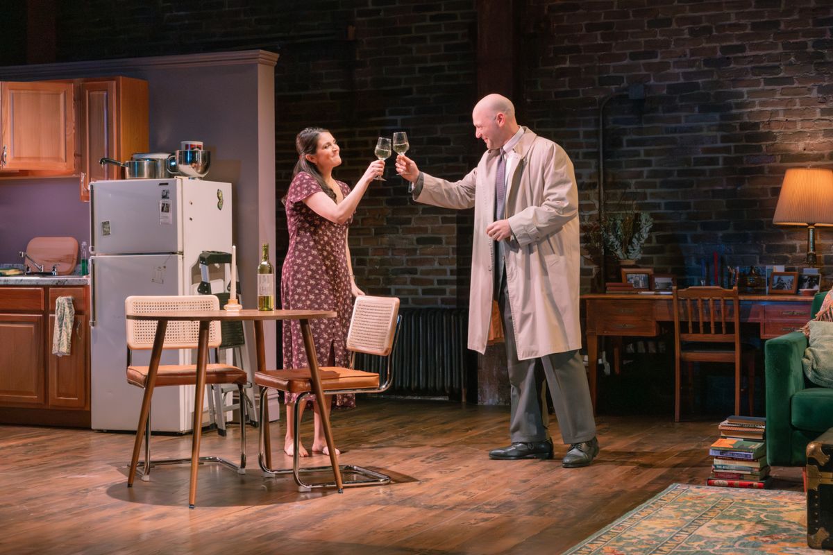 Cecily Strong and Corey Stoll  at 
