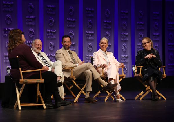 R. Scott Gemmill, Noah Wyle, Katherine LaNasa and Taylor Dearden Photo