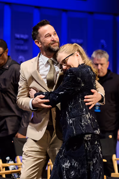 Noah Wyle and Taylor Dearden Photo