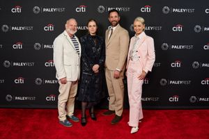 R. Scott Gemmill, Taylor Dearden, Noah Wyle, and Katherine LaNasa Photo