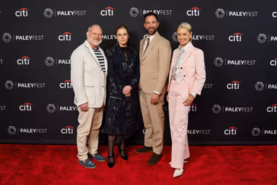 R. Scott Gemmill, Taylor Dearden, Noah Wyle, and Katherine LaNasa Photo