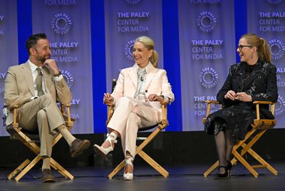 Noah Wyle, Katherine LaNasa and Taylor Dearden Photo