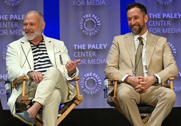 R. Scott Gemmill and Noah Wyle Photo