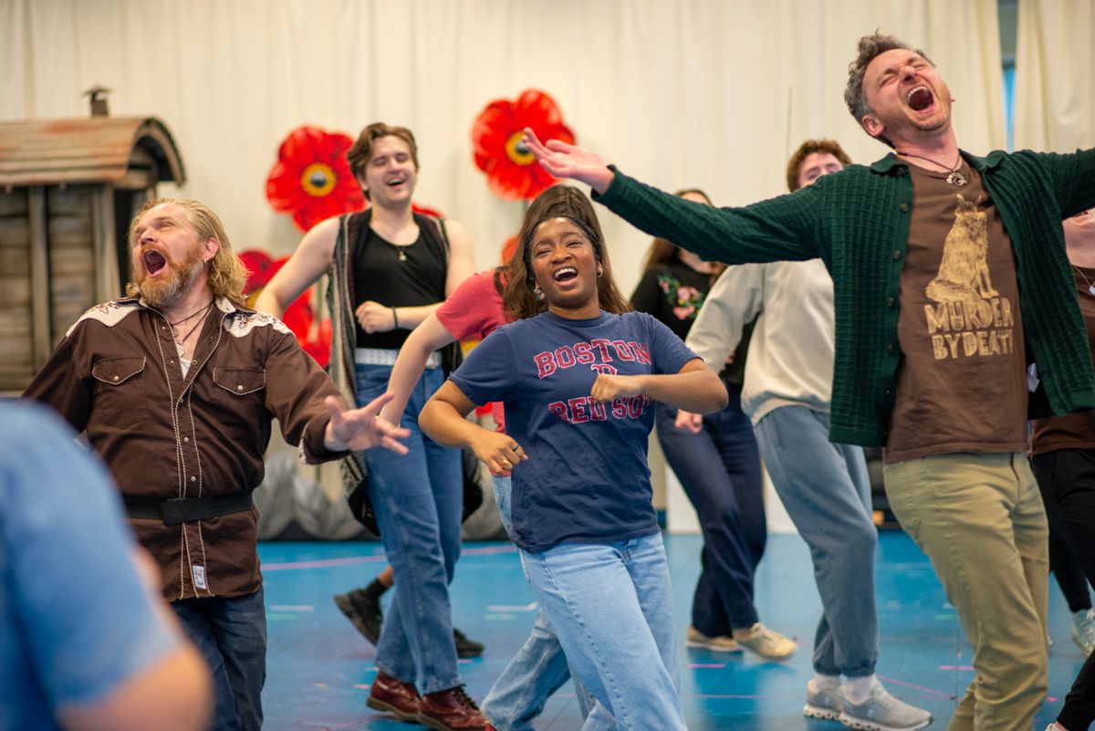 Reed Sigmund, Aniya Bostick, Riley McNutt and company at 