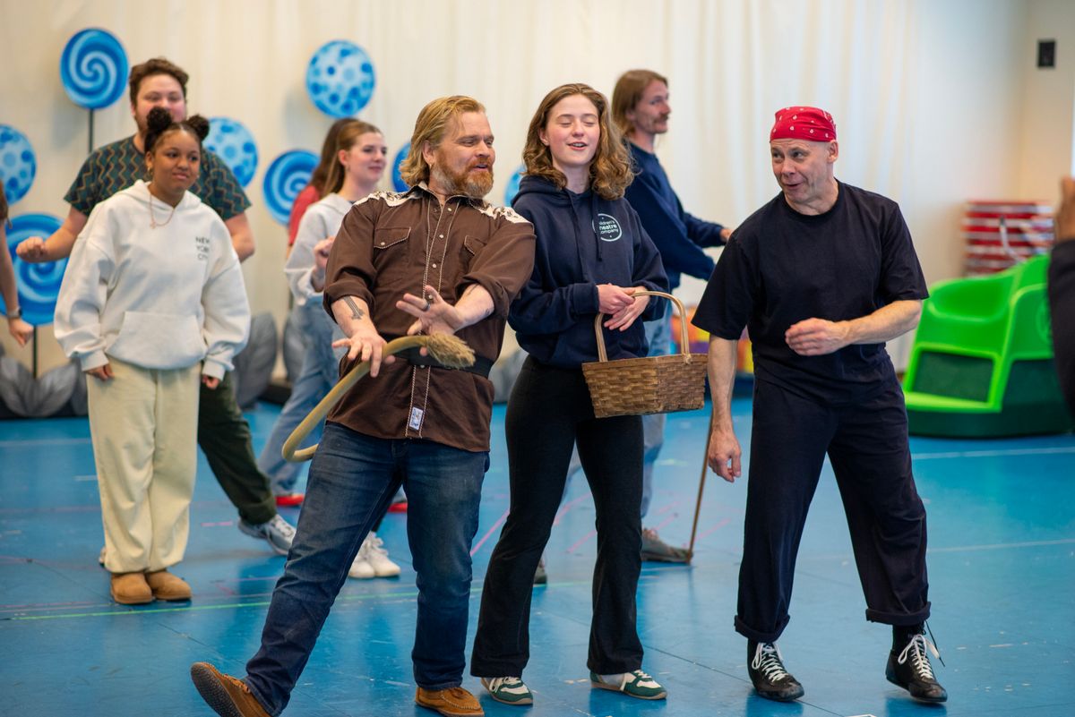 Reed Sigmund, Harriet Spencer, Dean Holt, and company  at 