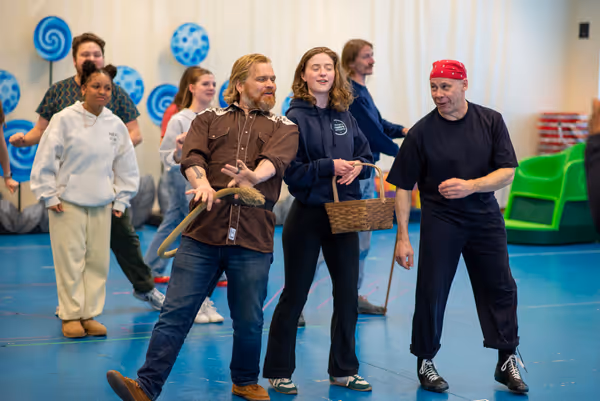 Reed Sigmund, Harriet Spencer, Dean Holt, and company  Photo