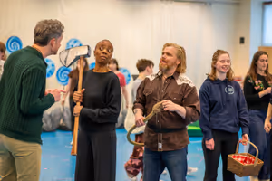 Riley McNutt, Regina Marie Williams, Reed Sigmund, Harriet Spencer, and company  Photo