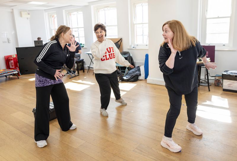 Photos: Ria Jones, Sally Ann Triplett, and More in Rehearsal For FOURTEEN AGAIN at The Victoria Wood Theatre — photo 1 of 28