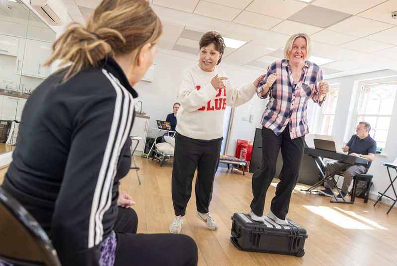Photos: Ria Jones, Sally Ann Triplett, and More in Rehearsal For FOURTEEN AGAIN at The Victoria Wood Theatre — photo 5 of 28