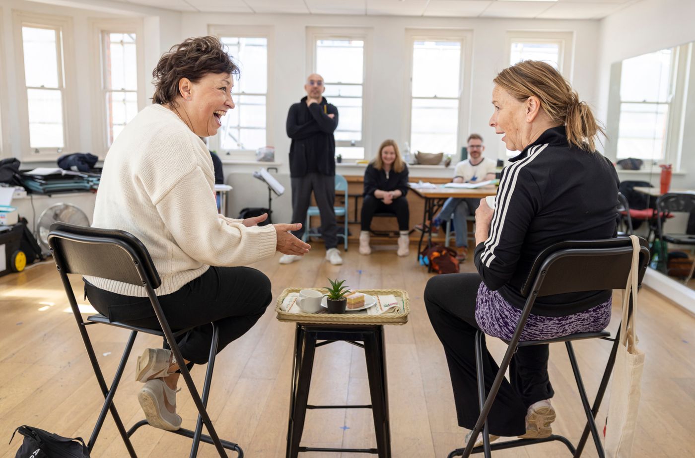 Photos: Ria Jones, Sally Ann Triplett, and More in Rehearsal For FOURTEEN AGAIN at The Victoria Wood Theatre  Image