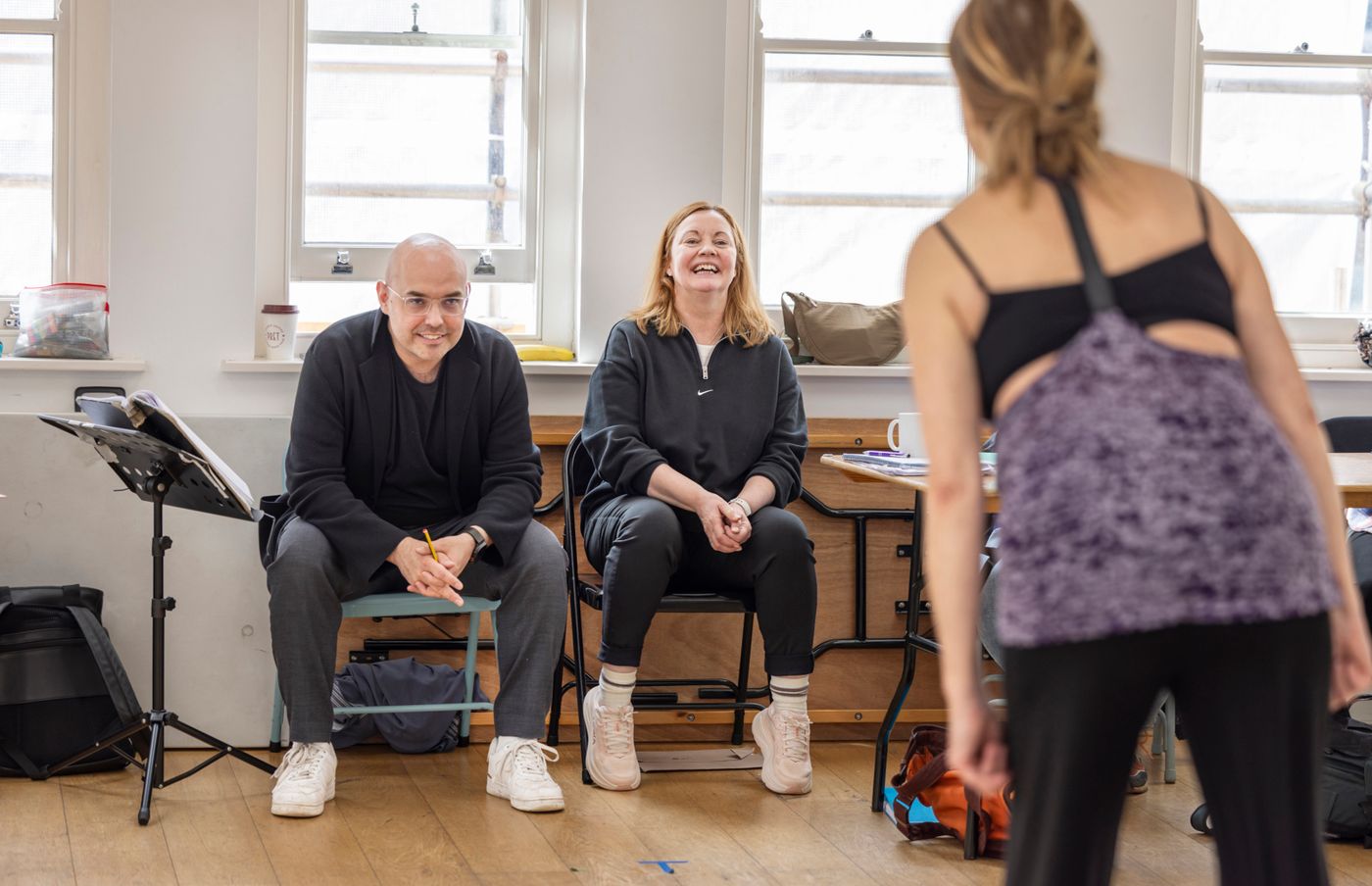 Photos: Ria Jones, Sally Ann Triplett, and More in Rehearsal For FOURTEEN AGAIN at The Victoria Wood Theatre  Image