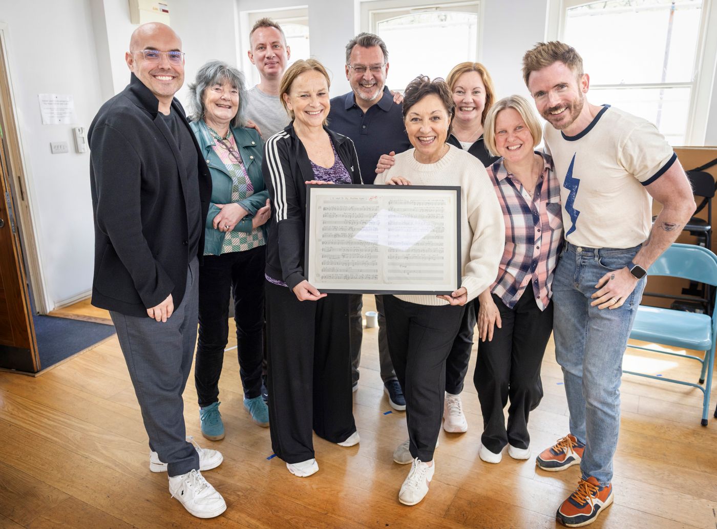 Photos: Ria Jones, Sally Ann Triplett, and More in Rehearsal For FOURTEEN AGAIN at The Victoria Wood Theatre  Image