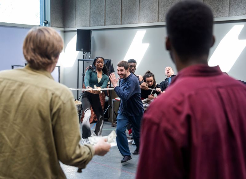 Photos: SHERLOCK HOLMES in Rehearsal at Regent's Park Open Air Theatre — photo 9 of 14