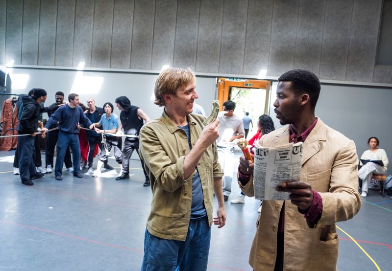 Photos: SHERLOCK HOLMES in Rehearsal at Regent's Park Open Air Theatre — photo 6 of 14