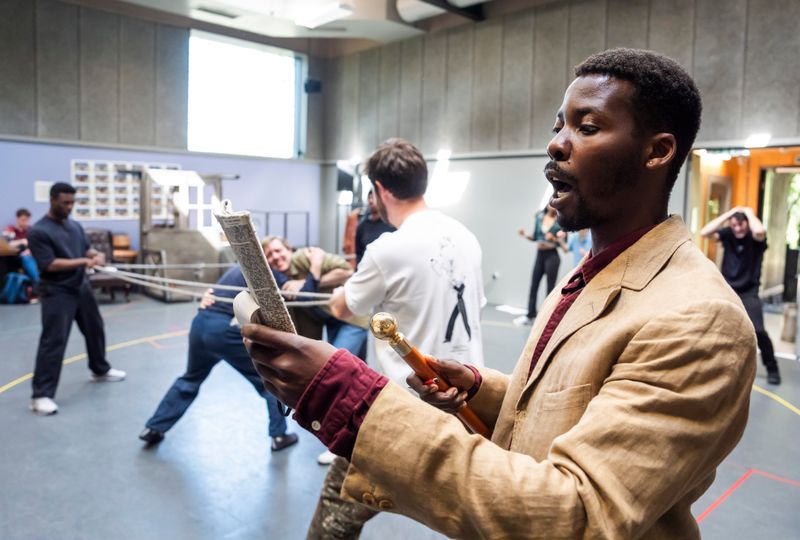 Photos: SHERLOCK HOLMES in Rehearsal at Regent's Park Open Air Theatre — photo 4 of 14