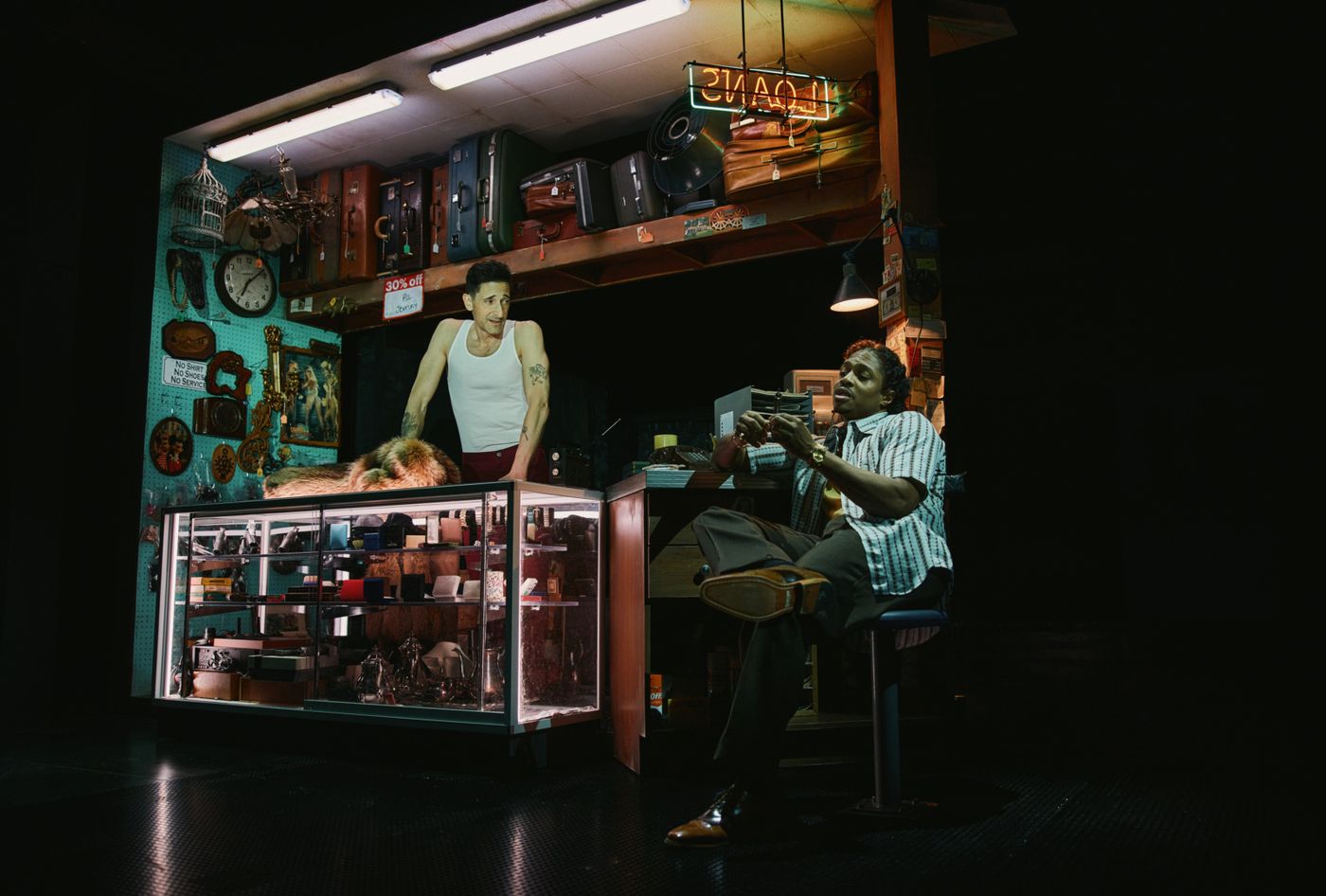 Photos: Adrien Brody and Tessa Thompson in THE FEAR OF 13  Image