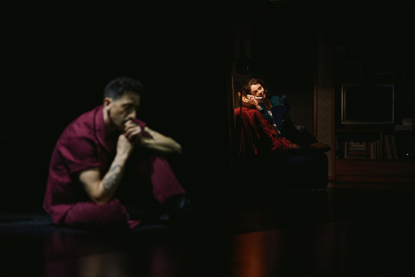 Photos: Adrien Brody and Tessa Thompson in THE FEAR OF 13  Image