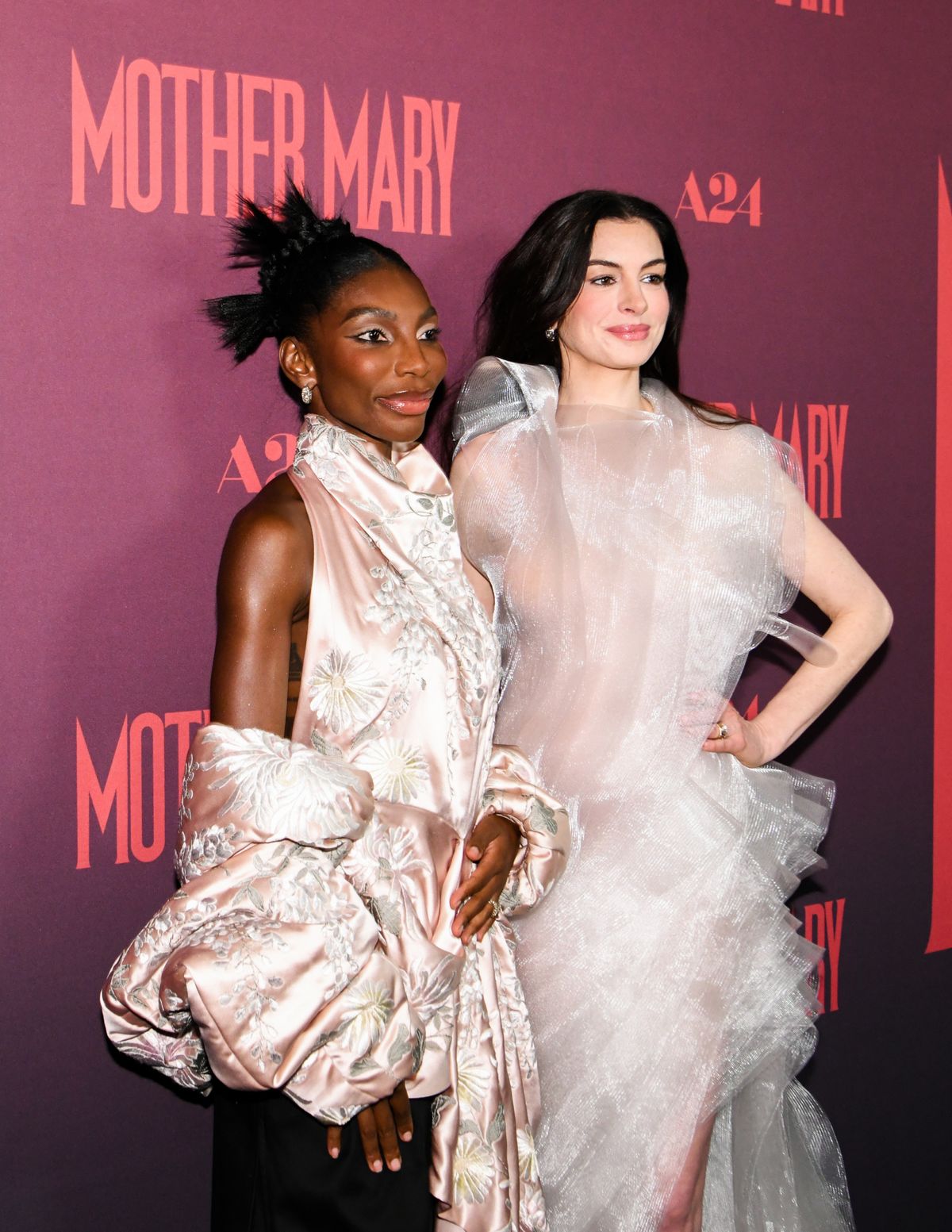 Michaela Coel, Anne Hathaway at 