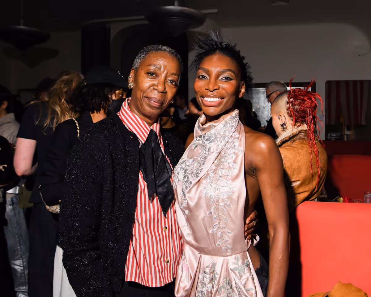 Noma Dumezweni, Michaela Coel at Photos: Inside MOTHER MARY Screening with Anne Hathaway, Denée Benton, & More