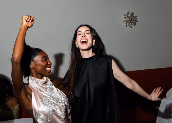 Michaela Coel, Anne Hathaway Photo