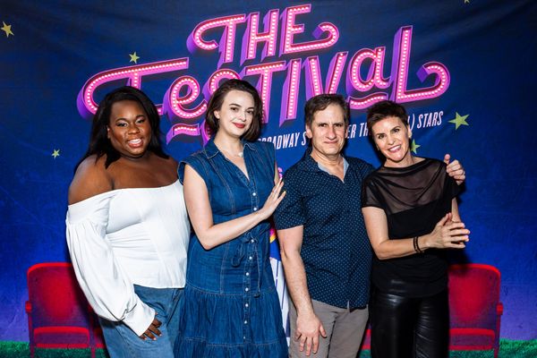 Alex Newell, Talia Suskauer, Seth Rudetsky, Jenn Colella Photo