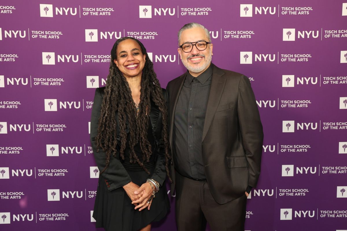 Suzan-Lori Parks and Dean Rubén Polendo at 