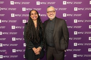 Suzan-Lori Parks and Dean Rubén Polendo Photo