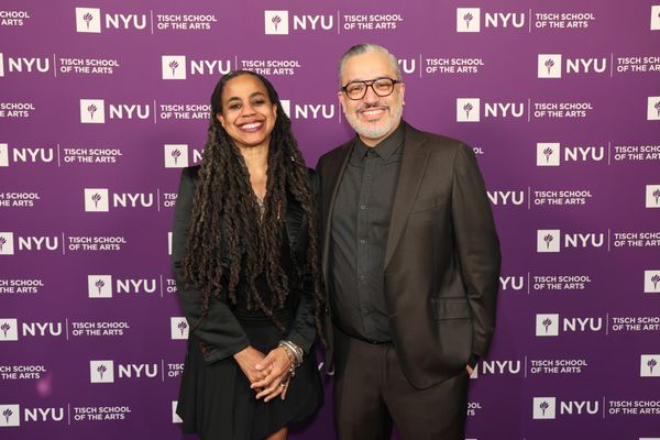 Suzan-Lori Parks and Dean Rubén Polendo Photo