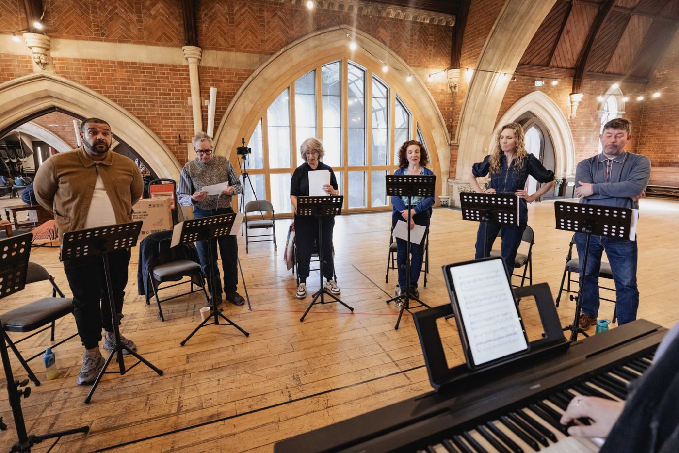 Photos: ALLEGRA Begins Rehearsals Ahead Of UK Tour Starring Dame Maureen Lipman  Image
