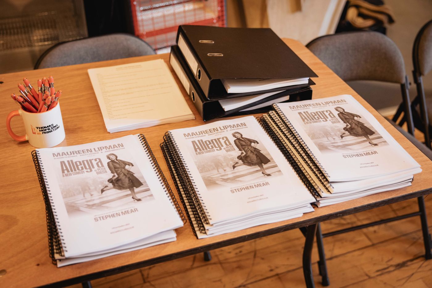 Photos: ALLEGRA Begins Rehearsals Ahead Of UK Tour Starring Dame Maureen Lipman  Image