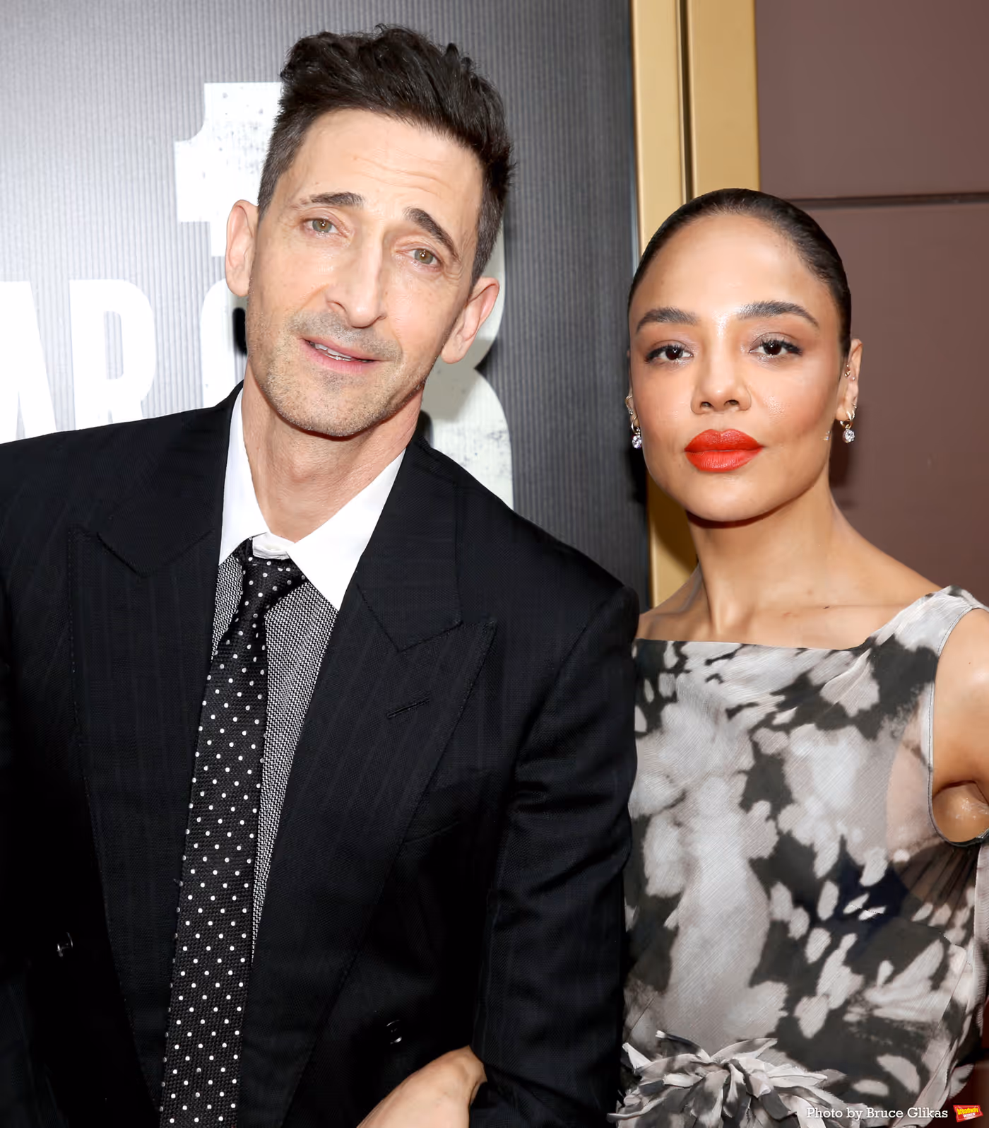 Photos: Adrien Brody, Tessa Thompson, and More the Red Carpet at Opening Night of THE FEAR OF 13  Image