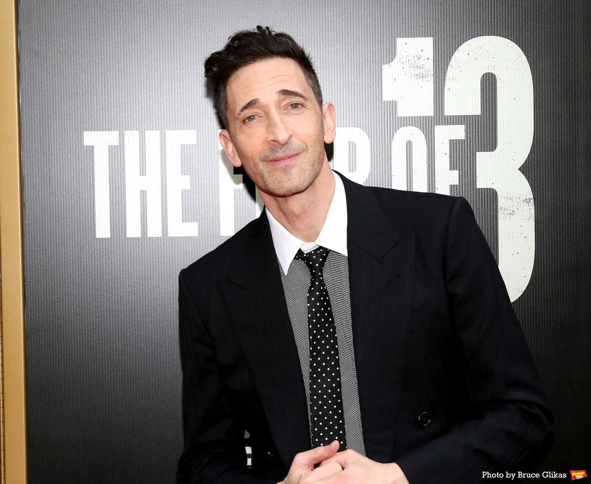 Adrien Brody at Photos: Adrien Brody, Tessa Thompson, and More the Red Carpet at Opening Night of THE FEAR OF 13