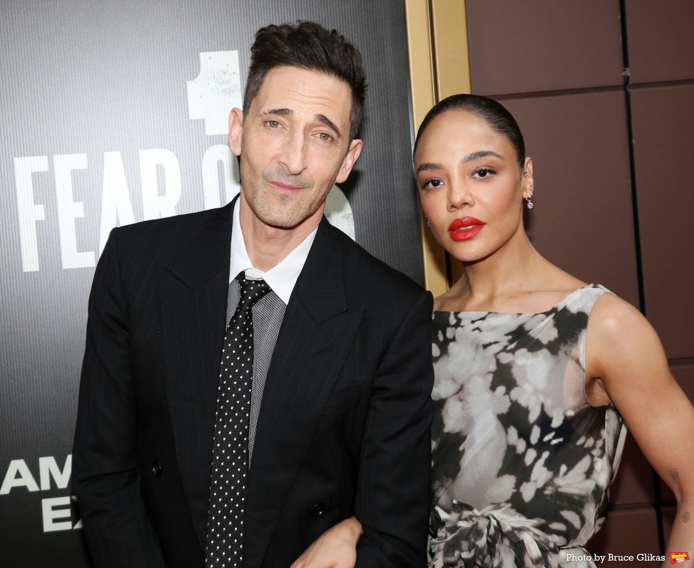 Photos: Adrien Brody, Tessa Thompson, and More the Red Carpet at Opening Night of THE FEAR OF 13  Image