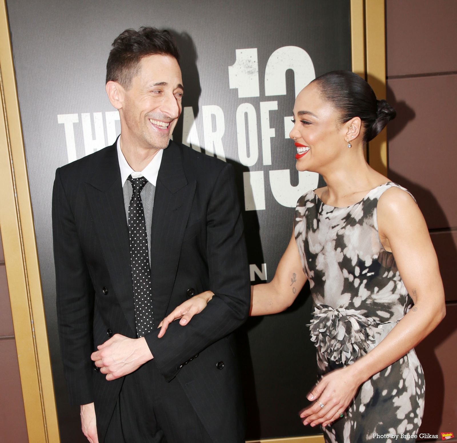 Photos: Adrien Brody, Tessa Thompson, and More the Red Carpet at Opening Night of THE FEAR OF 13 — photo 40 of 57