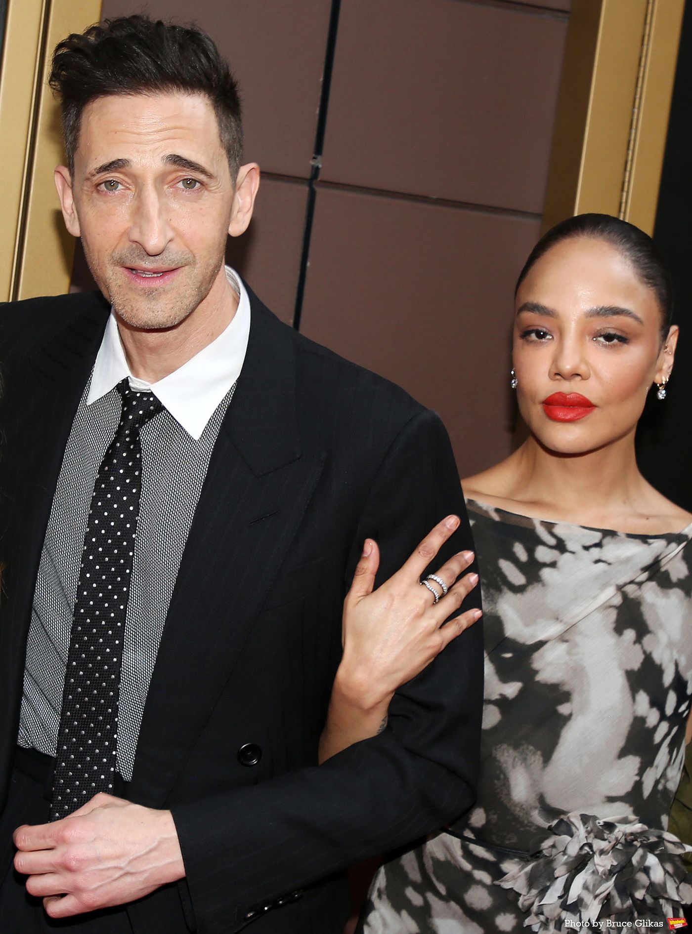 Photos: Adrien Brody, Tessa Thompson, and More the Red Carpet at Opening Night of THE FEAR OF 13  Image