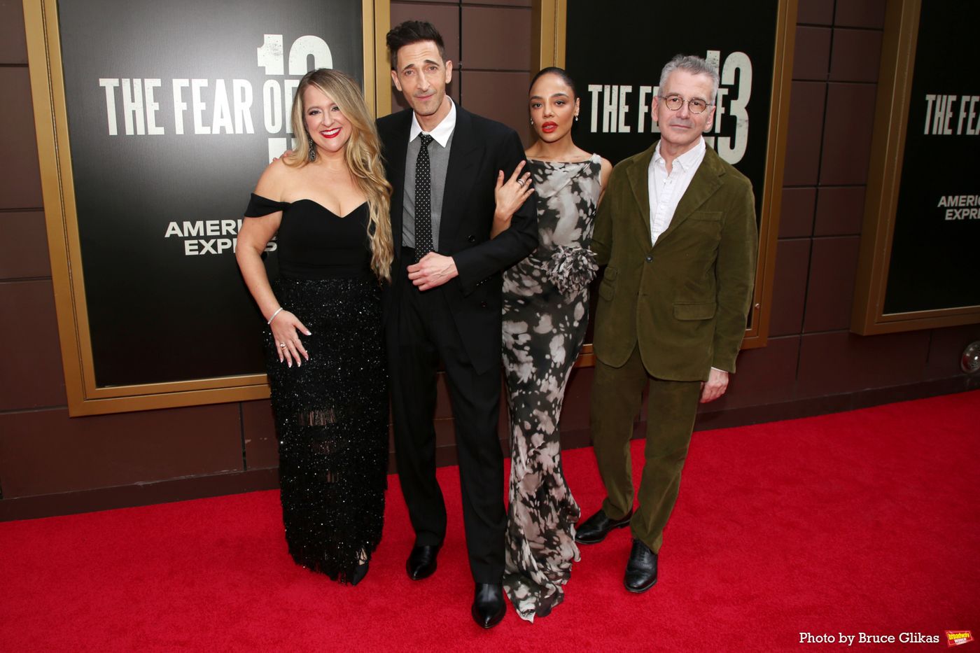 Photos: Adrien Brody, Tessa Thompson, and More the Red Carpet at Opening Night of THE FEAR OF 13  Image